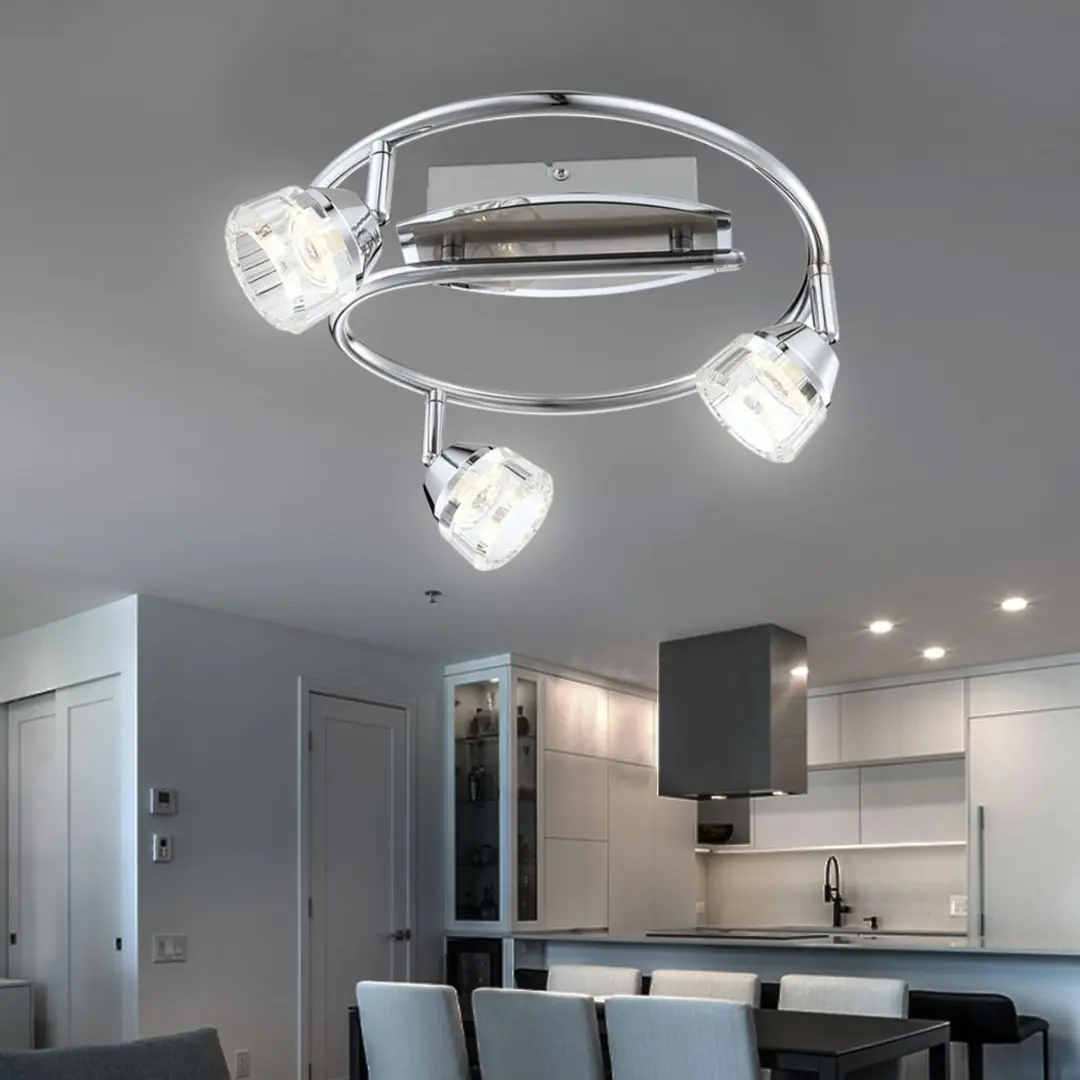 Globo 56179-3 LED Plafondspot - 4W - 4200K - Chroom