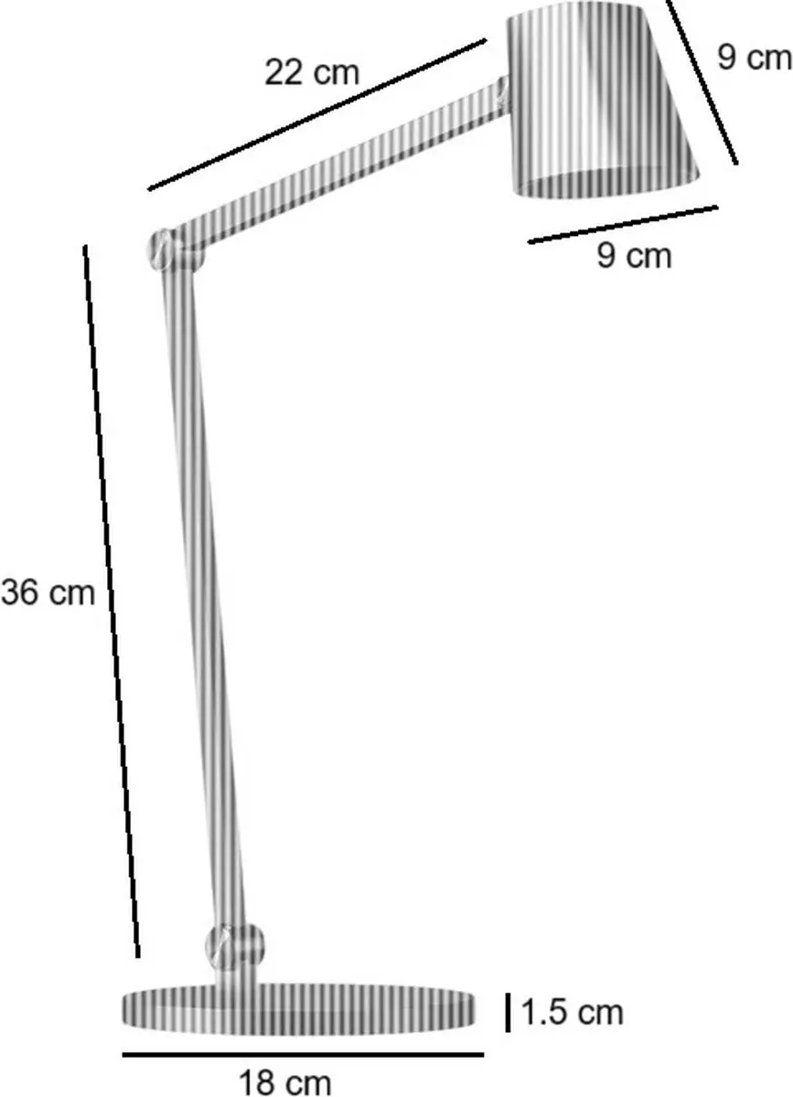 Freelight Triëste Tafellamp 5W - Zilver