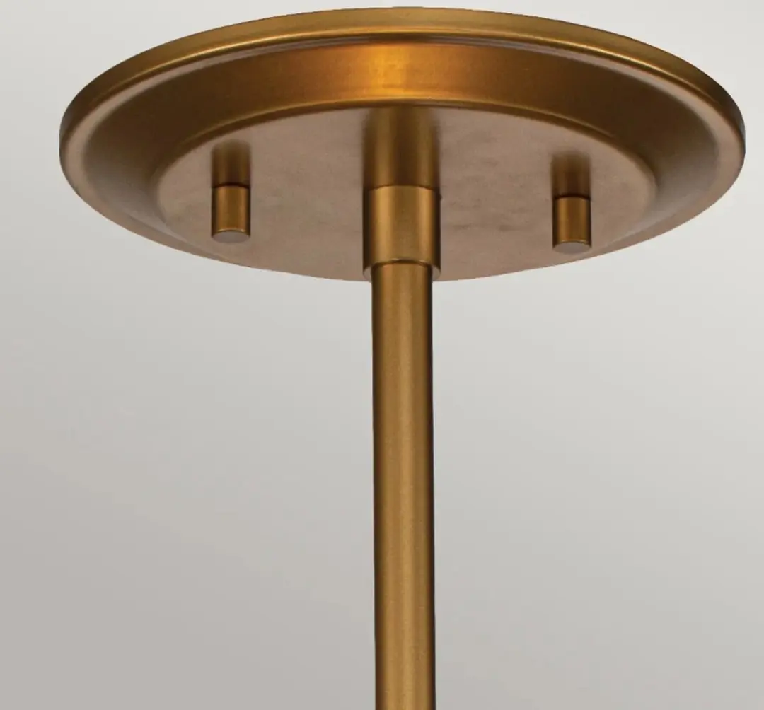 Elstead LED Hanglamp Ziggy E27 40W - Dimbaar - Lacquered Gold