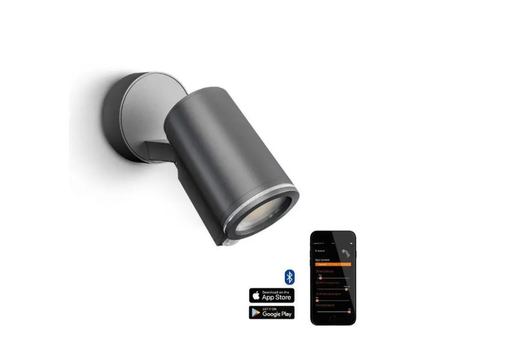 Steinel ONE LED Wandlamp Bewegingssensor Bluetooth - Antraciet