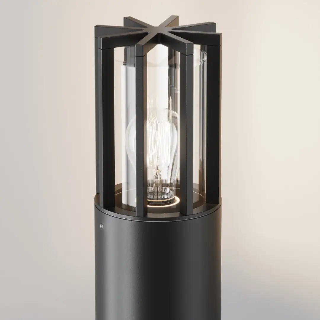 Maytoni Outdoor Barrel Landschapsverlichting - 15W - Ø12cm - Grafiet