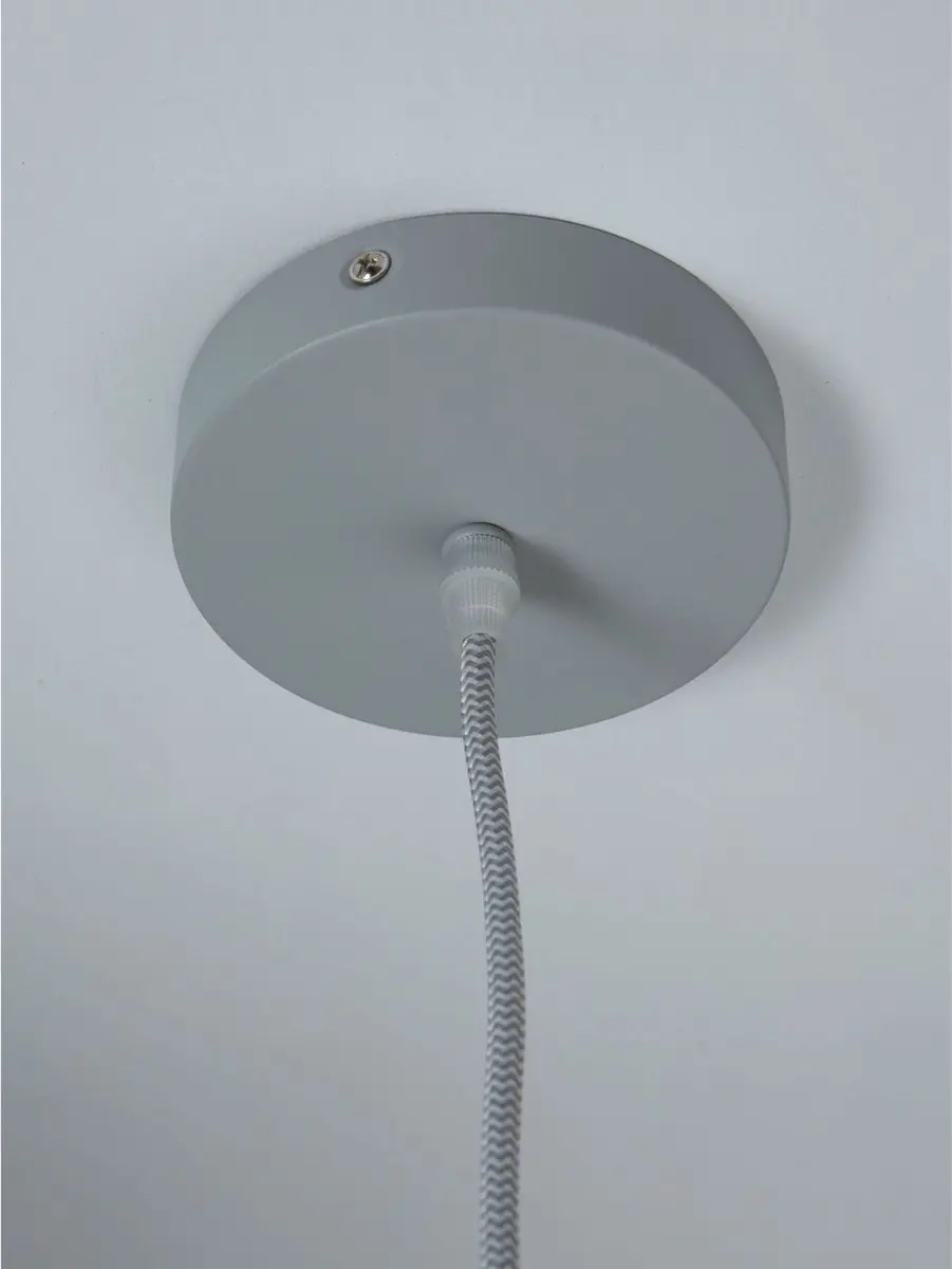 it's about RoMi Verona Hanglamp - Grijs - 15x15x30cm