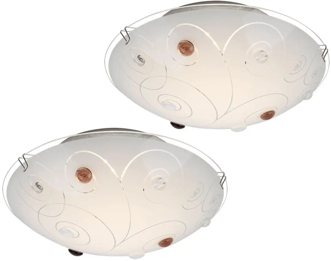 Globo Plafondlamp Opal 1-vlam 8W