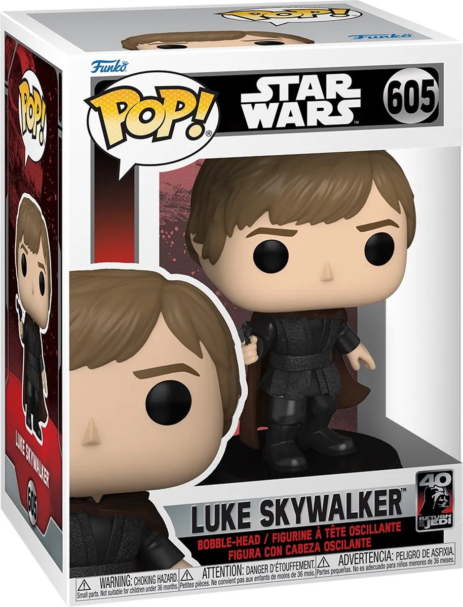 Funko Pop Luke Skywalker Star Wars Return of the Jedi #605 - Multi