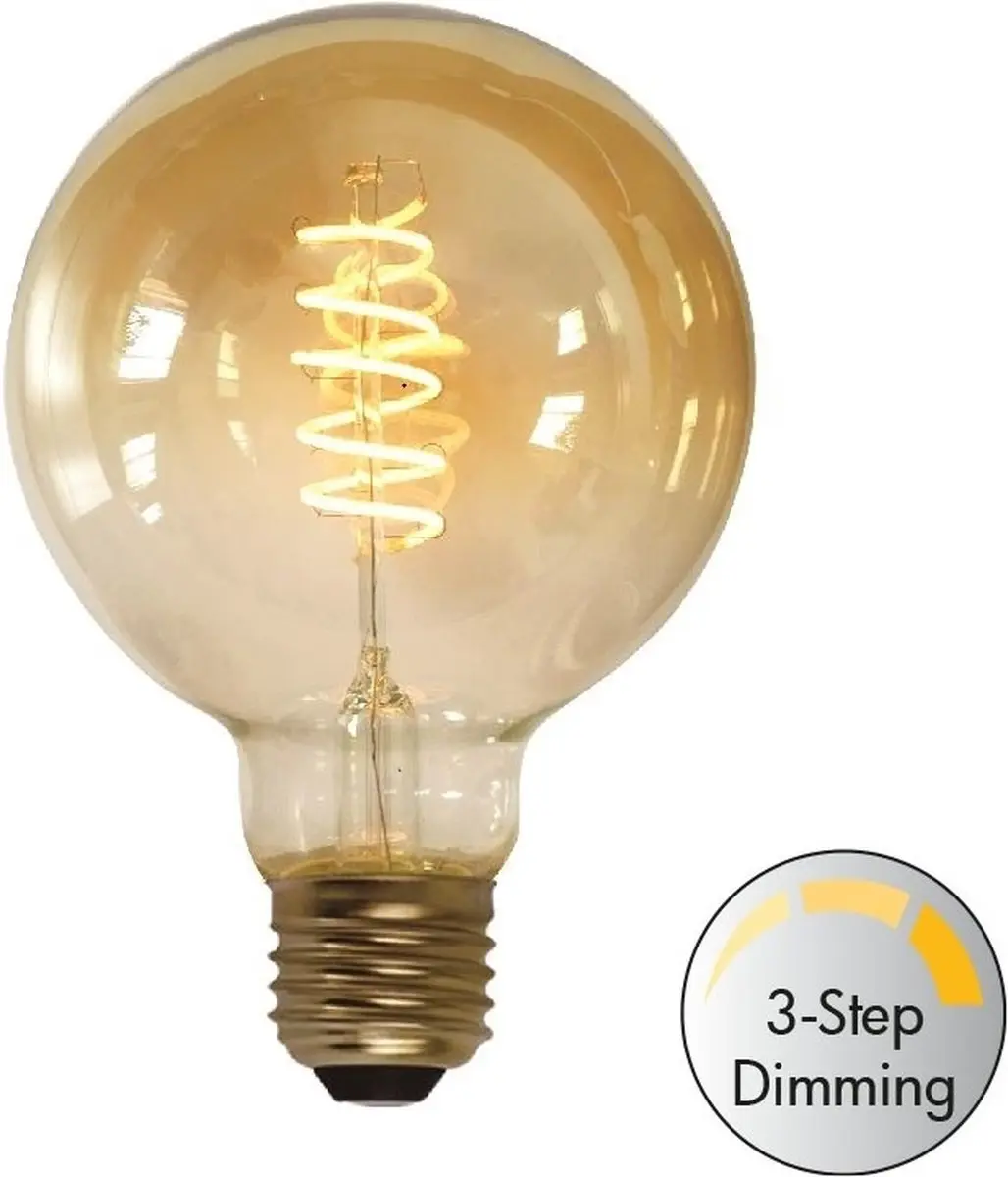Freelight E27 7W LED Goud - 2700K Warm Wit - 10cm - afbeelding 6 van 6