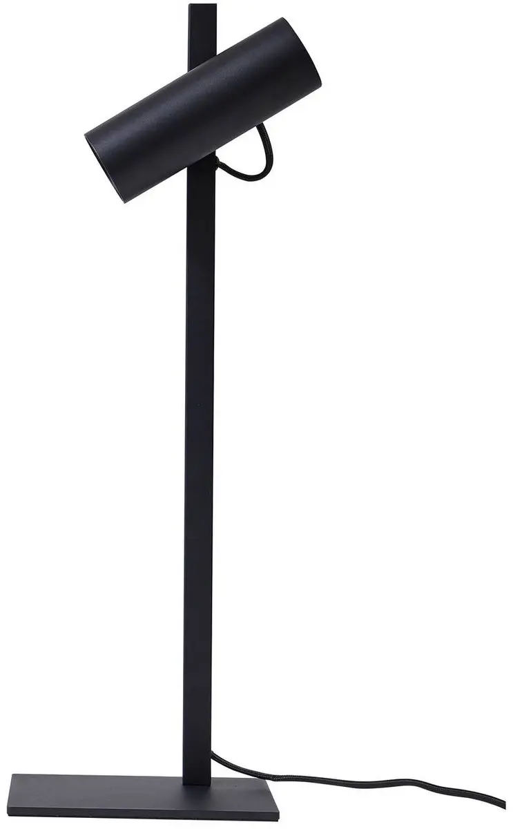 Lucande Bureaulamp Metaal GU10 10W - 55cm - Zwart