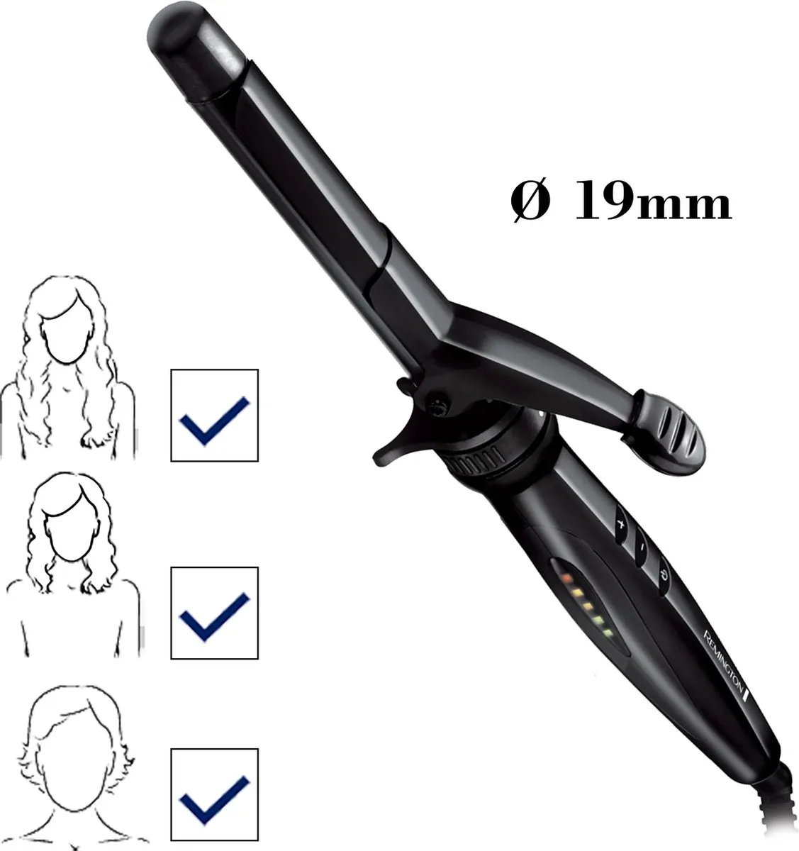 Remington S8670 Multistyler - 6 Opzetstukken - Zwart