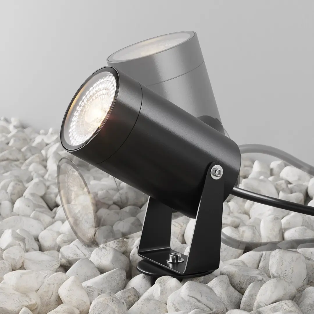 Maytoni Outdoor Scope Landschapsverlichting 20W - Ø5,5cm - Zwart