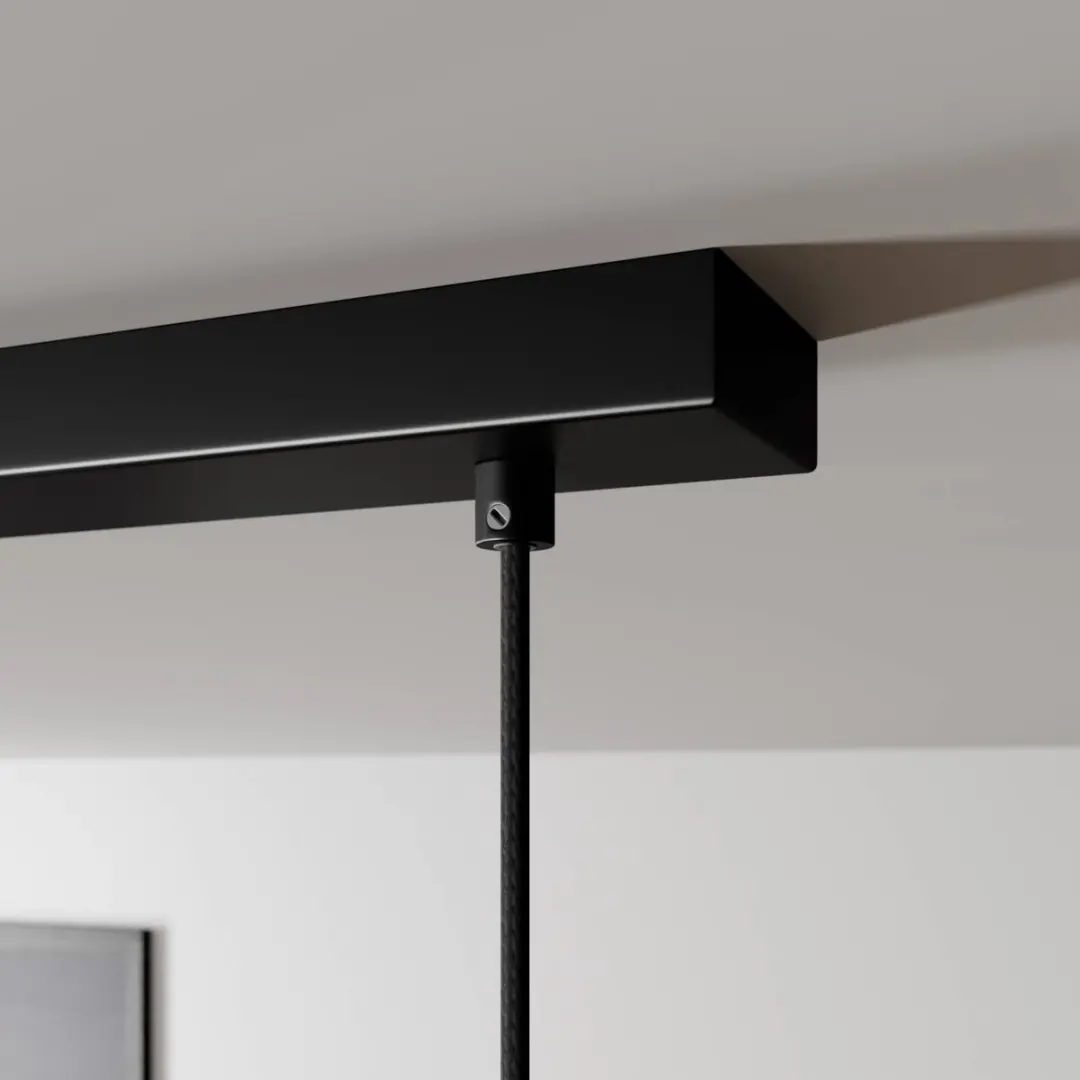 ARCCHIO Hanglamp 4-Lichts Staal - Ø19cm - E27 - Zwart/Wit