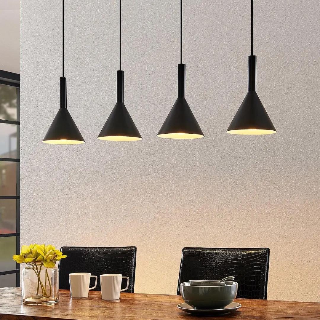 ARCCHIO Hanglamp 4-Lichts Staal