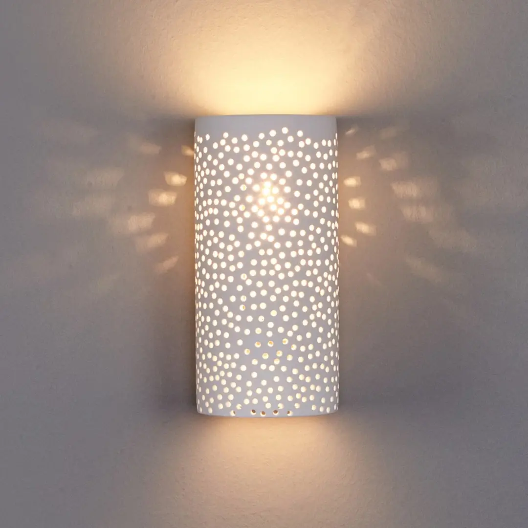 Lindby Wandlamp 1 Licht E14 - 25W - Wit