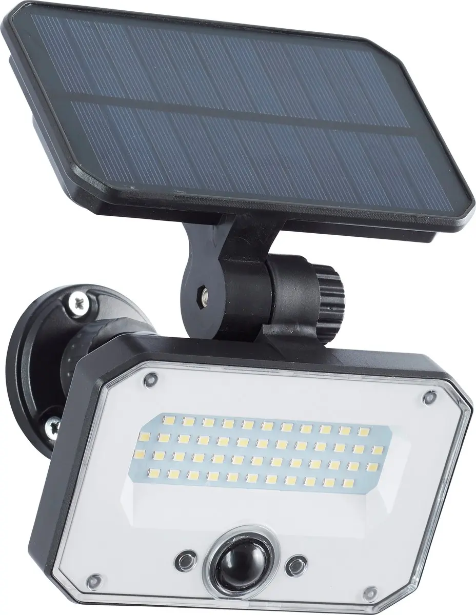 Brilliant Joplin LED Buitenlamp 7W Solar - 1100 lm - Zwart