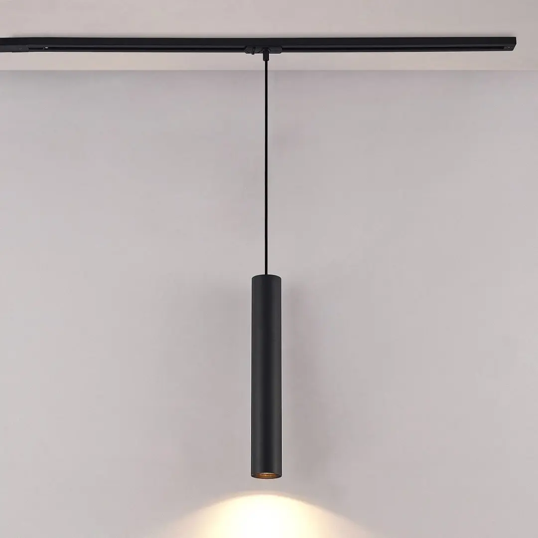 Lindby 1-fase Railverlichting 1 Lichtpunt GU10 - Zwart