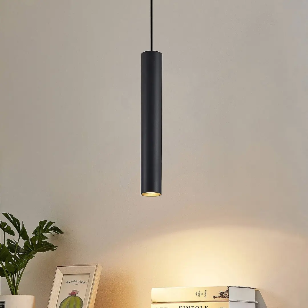 Lindby 1-fase Railverlichting 1 Lichtpunt GU10 - Zwart