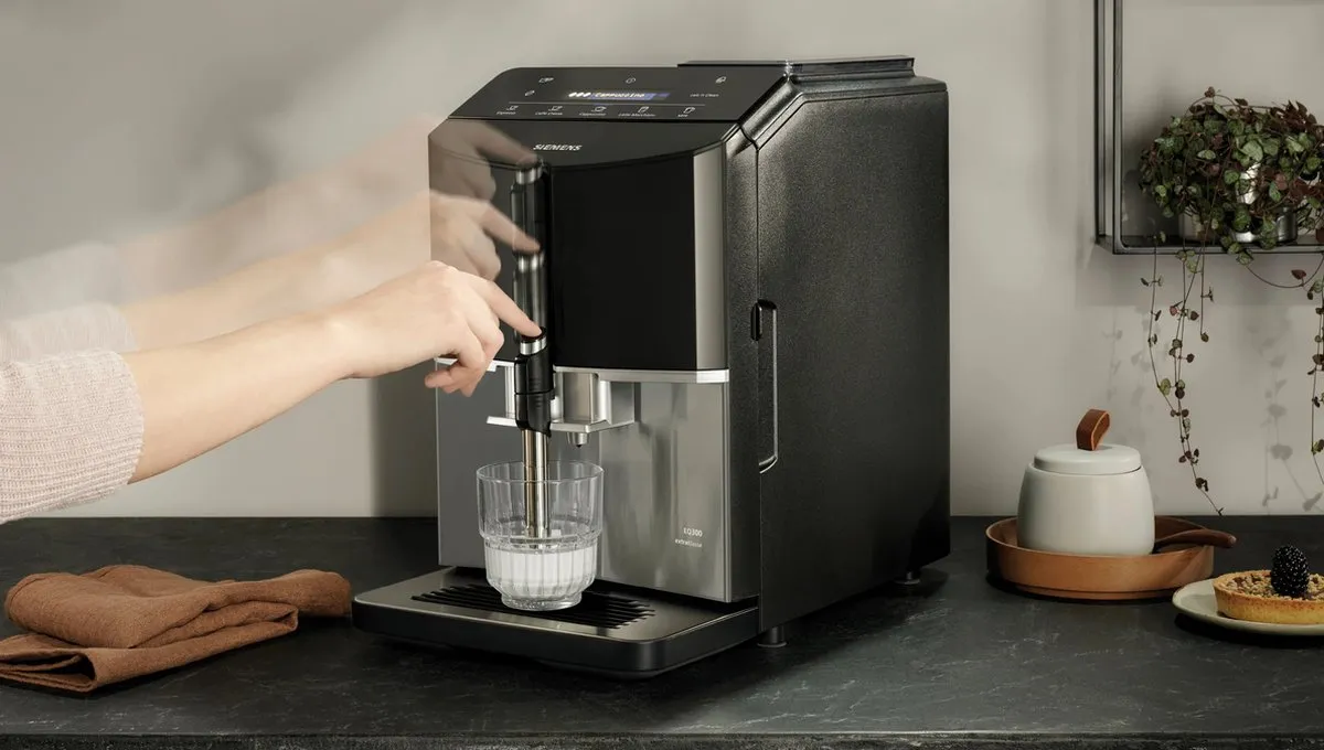 Siemens EQ.300 TF305EF9 Volautomatische Espressomachine - Zwart
