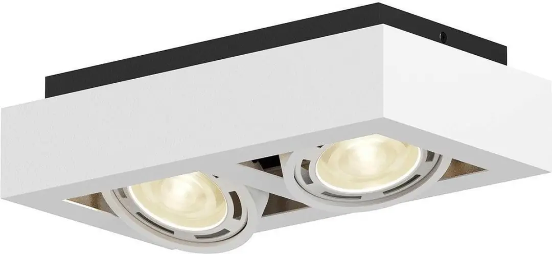 ARCCHIO Plafondlamp 2x GU10 - 20W - Wit