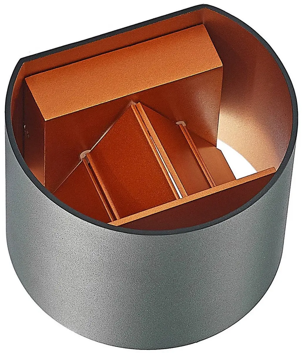 ARCCHIO Wandlamp 1 Licht H9.7cm G9 - Zwart/Goud