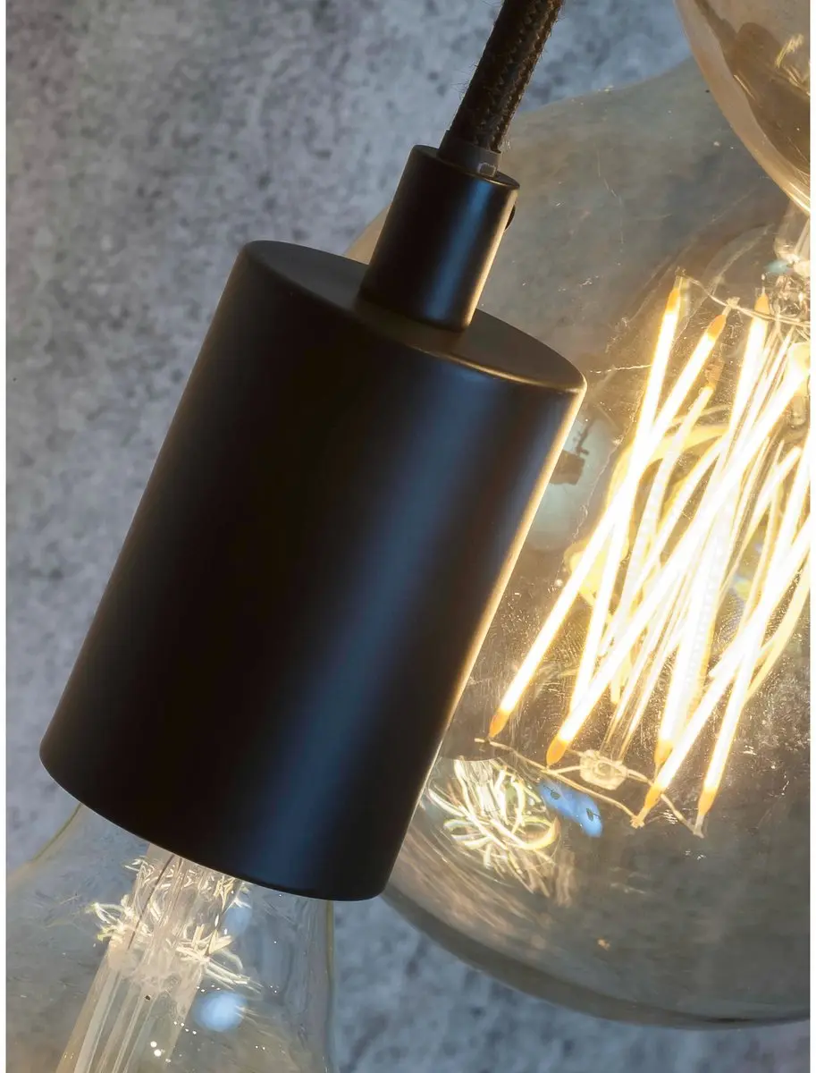 it's about RoMi Oslo Hanglamp - 3x40W - Zwart