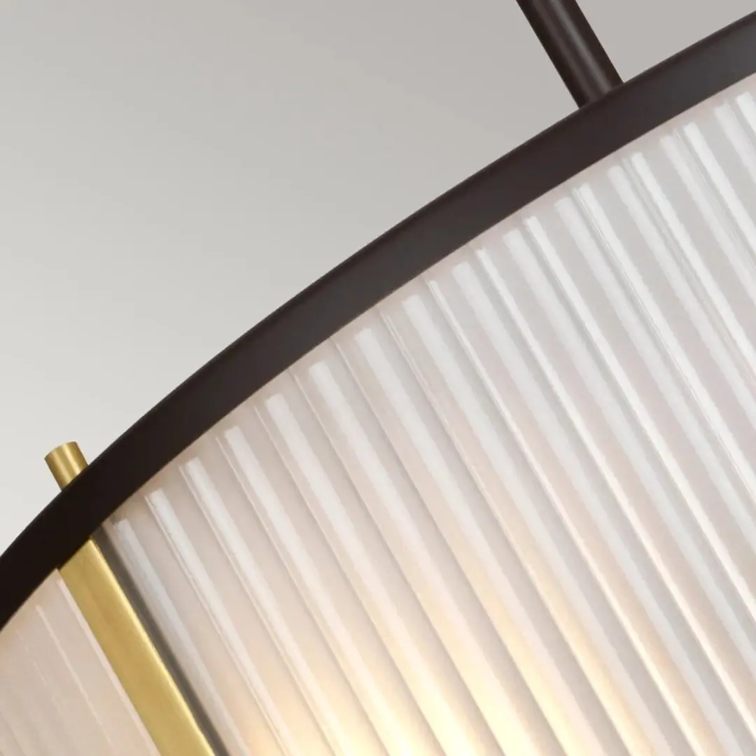 Elstead Corona LED Hanglamp 3xE27 180W - Dimbaar - Museum Bronze