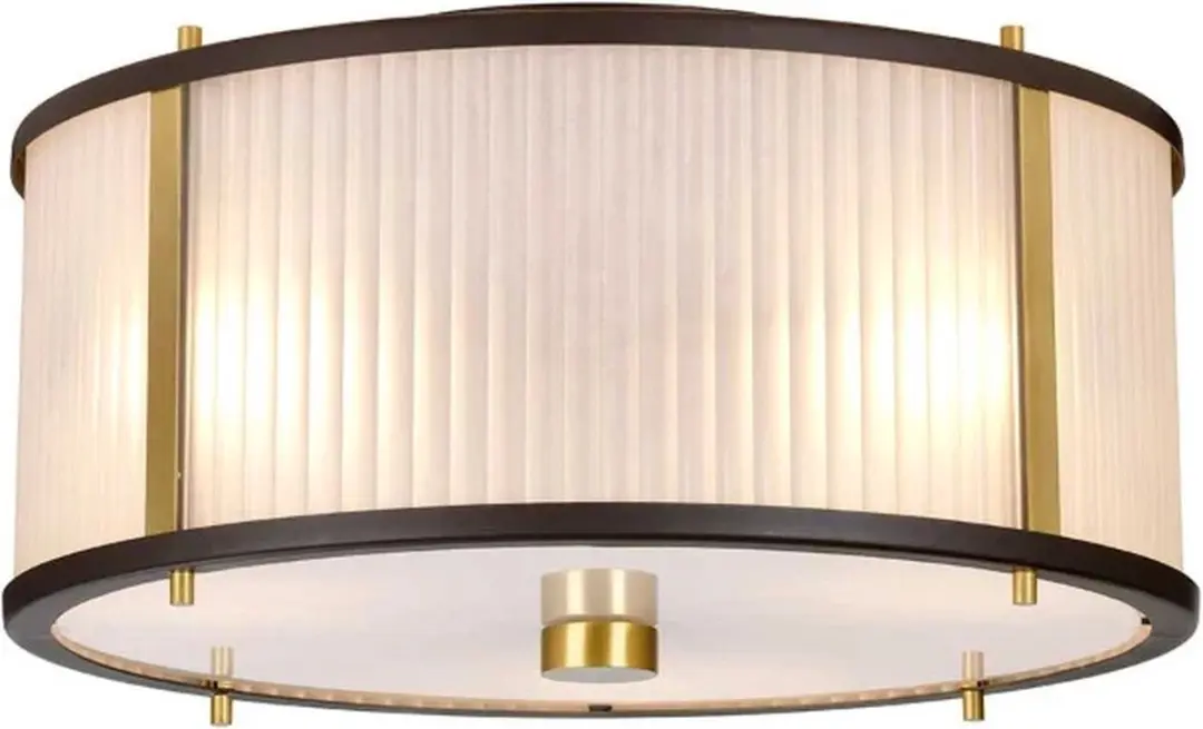 Elstead Corona LED Hanglamp 3xE27 180W - Dimbaar - Museum Bronze