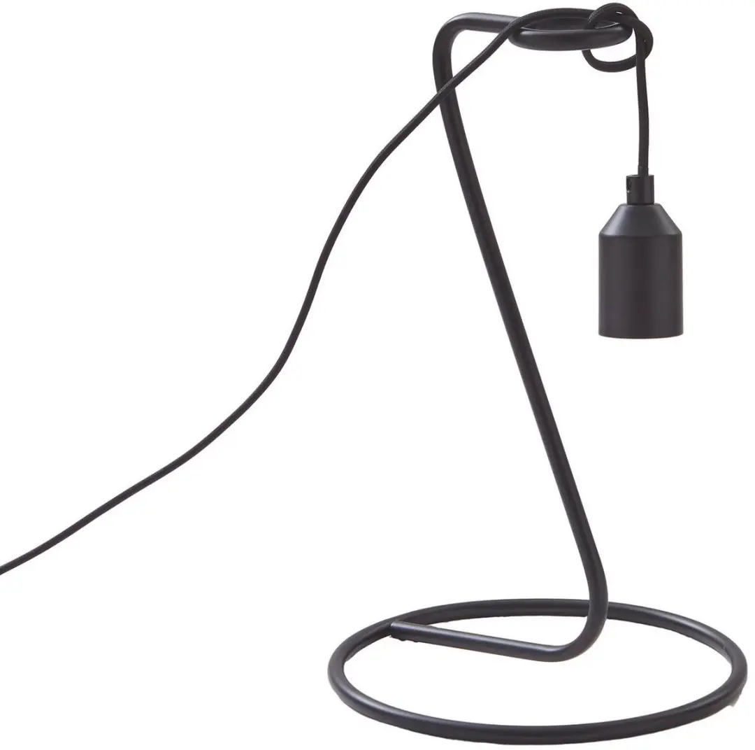 Lindby Tafellamp 1 Licht E27 - 35cm - Zwart