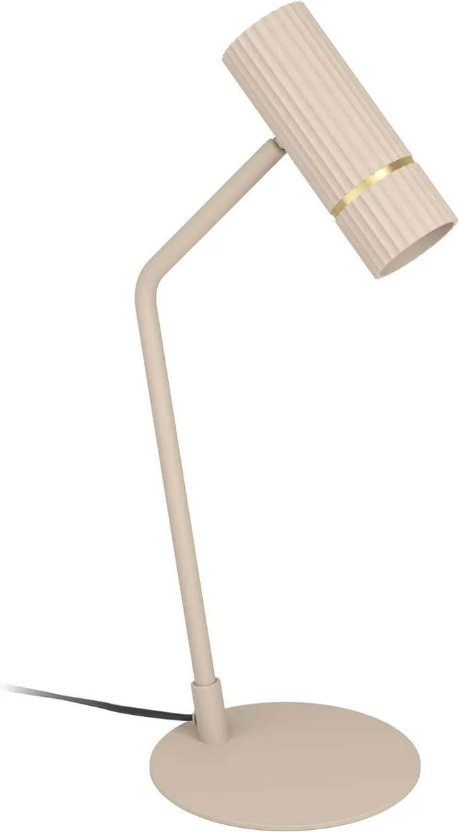 Eglo Caminia Tafellamp GU10 - 48,5 cm - Zandkleur/Beige/Goud