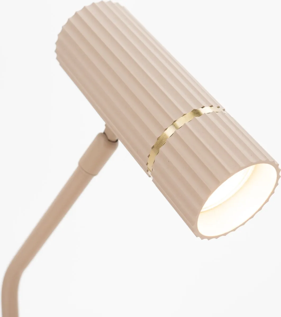 Eglo Caminia Tafellamp GU10 - 48,5 cm - Zandkleur/Beige/Goud - afbeelding 6 van 6