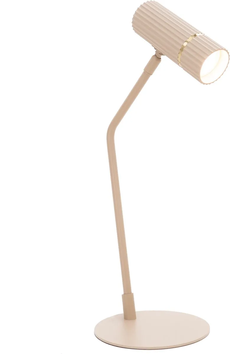 Eglo Caminia Tafellamp GU10 - 48,5 cm - Zandkleur/Beige/Goud
