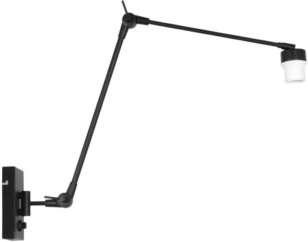 Steinhauer Prestige Chic 7396ZW Wandlamp - Zwart