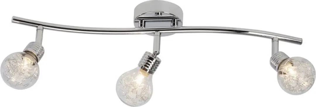Brilliant Plafondspot 2 Lichtpunten - Chroom
