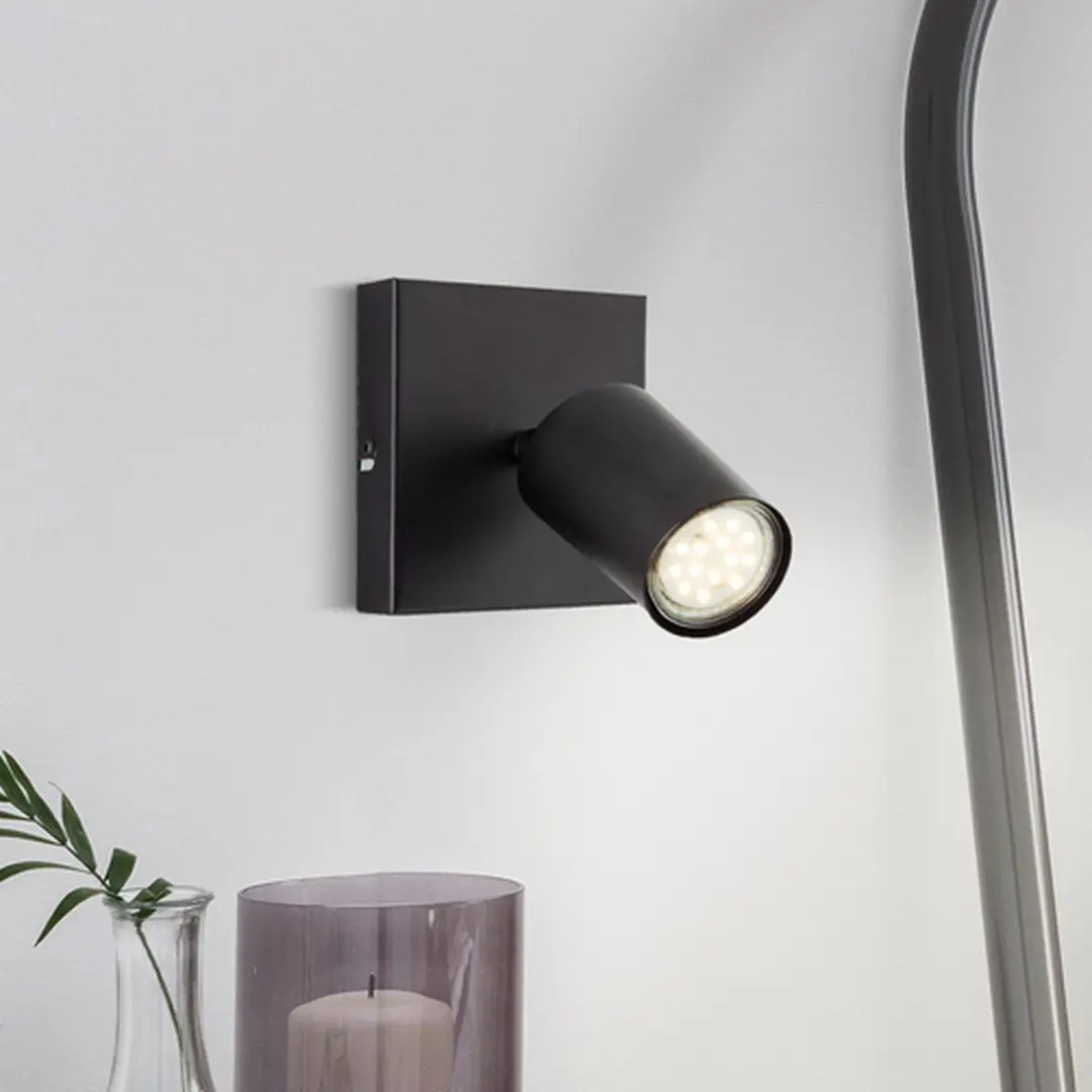 Brilliant Jello Plafondspot GU10 3000K - Zwart