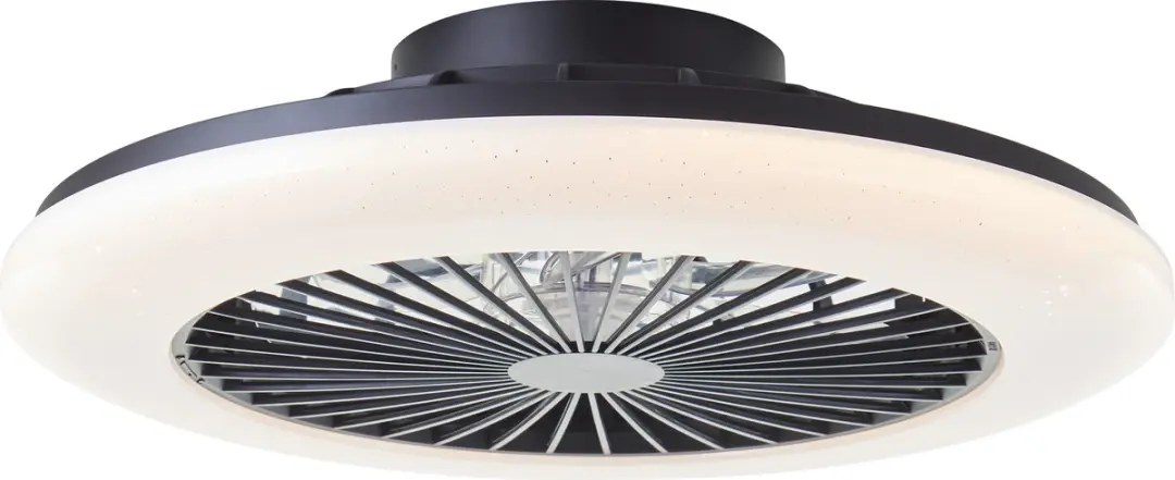 Brilliant Salerno Plafondventilator met LED 40W RGBW