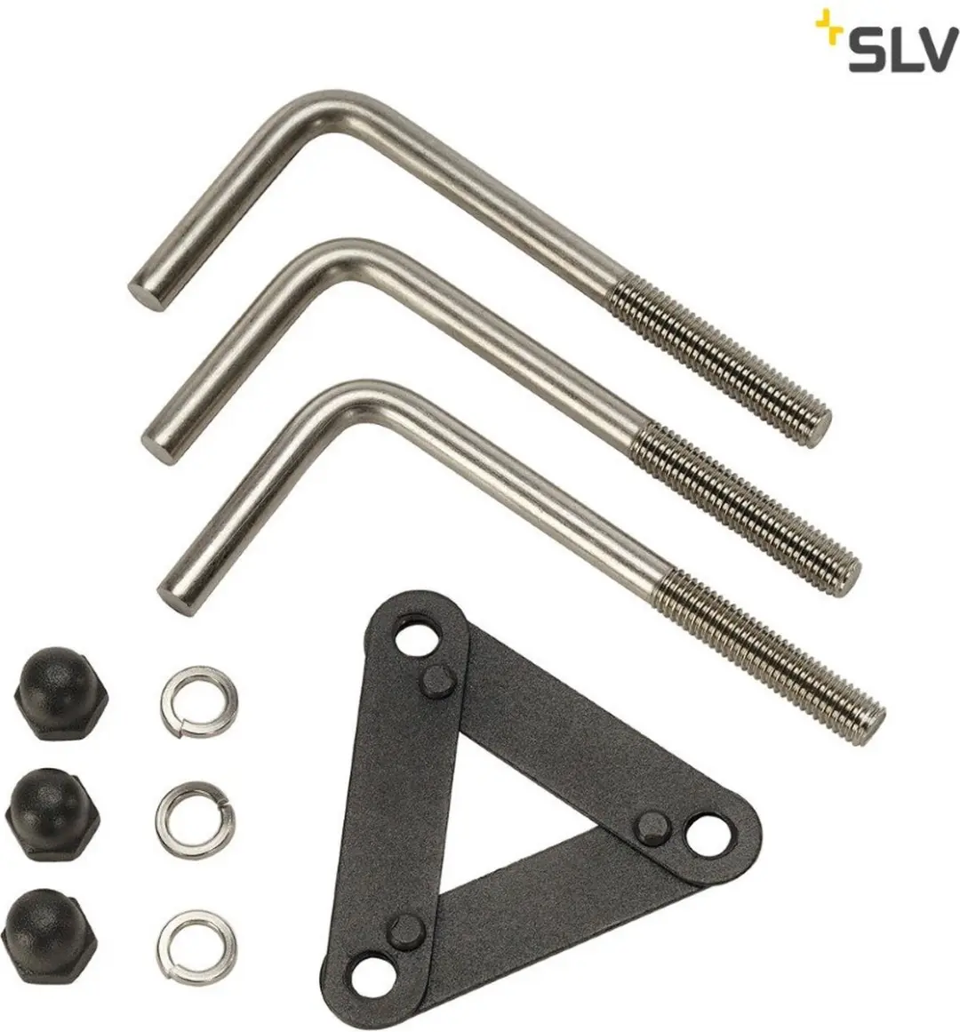 SLV Slots 65 Buiten Sokkellamp - 63W - Ø9cm - Antraciet