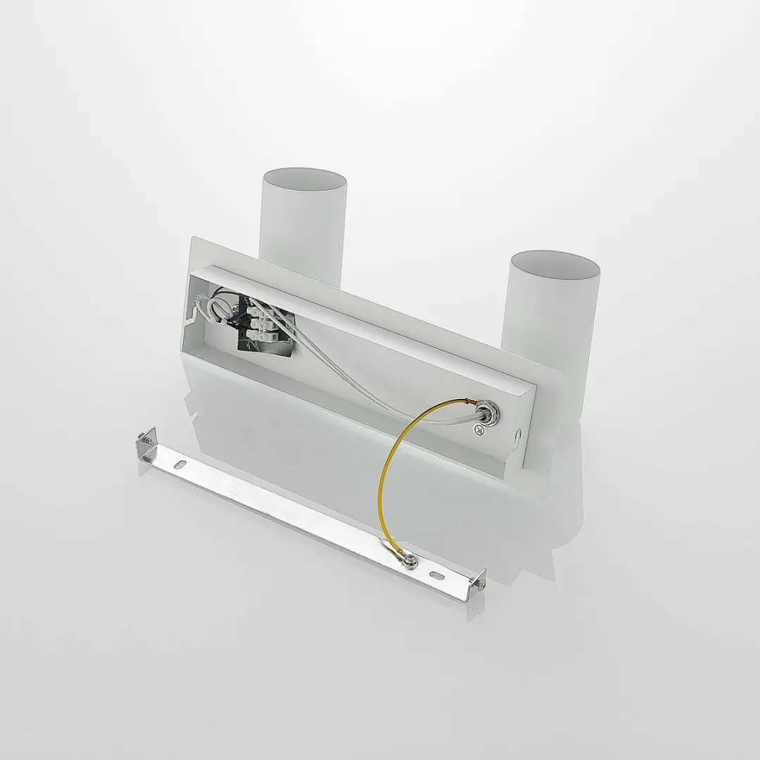 Lindby Buitenspot Metaal 2x GU10 10W - Wit