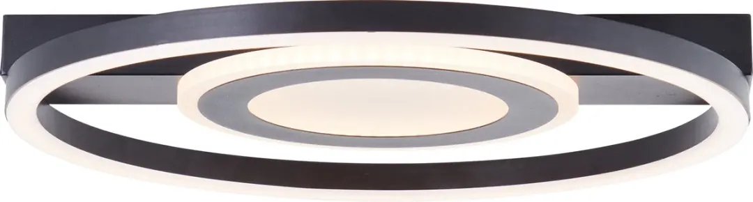 Brilliant Maureen LED Plafondlamp 22W - 3000K - Zwart