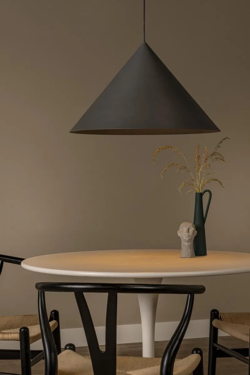 Lucide Spitze Hanglamp Ø60cm Grijs