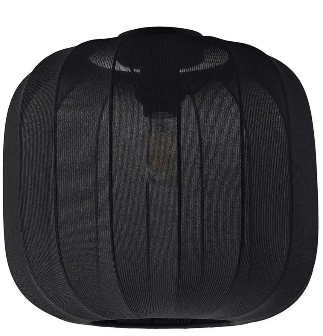 Lindby Plafondlamp 1 Licht E27 - 32cm x 35cm Zwart