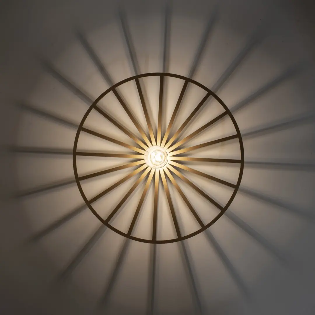 Paul Neuhaus Isabella Plafondlamp Ø50cm - Mat goud