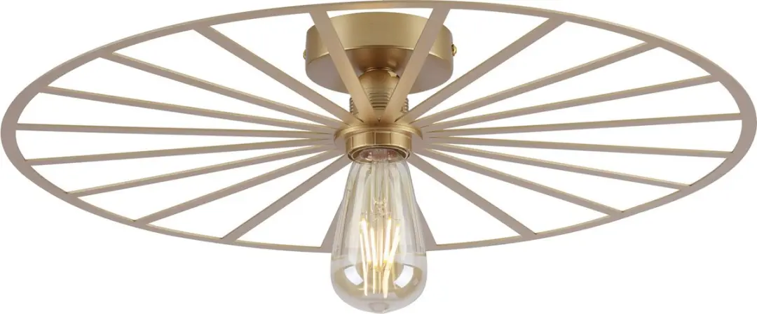 Paul Neuhaus Isabella Plafondlamp Ø50cm - Mat goud
