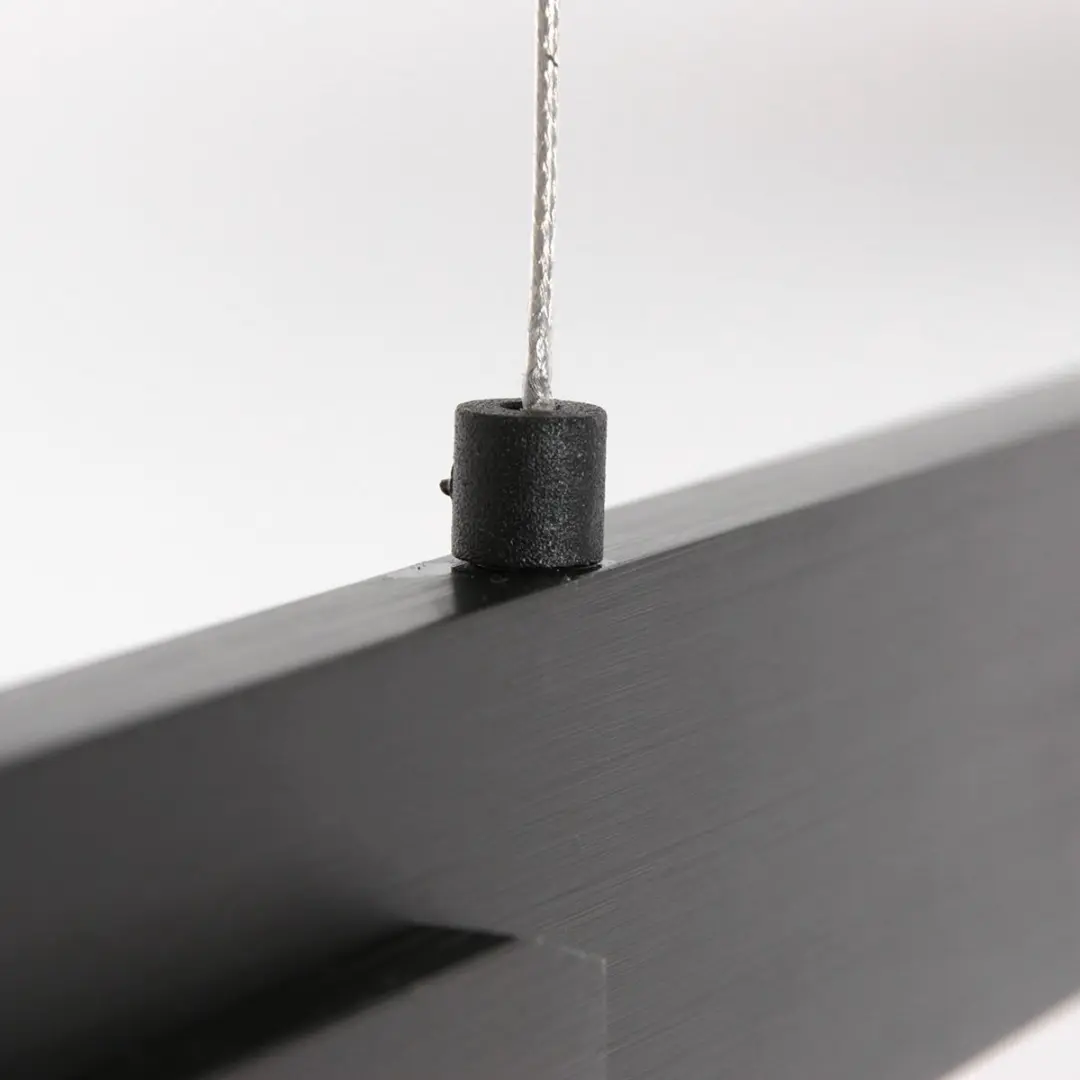 Steinhauer Hanglamp Bloc 3296ZW - 7 Lichtpunten - 120cm - Zwart
