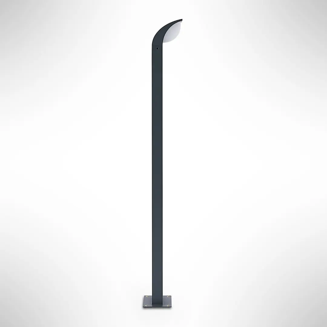 Lucande LED Buitenlamp 6.3W - Antraciet/Wit