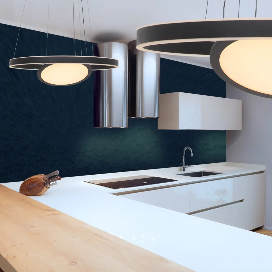 Steinhauer Ringlux Hanglamp - Ø60cm - Zwart - afbeelding 6 van 6