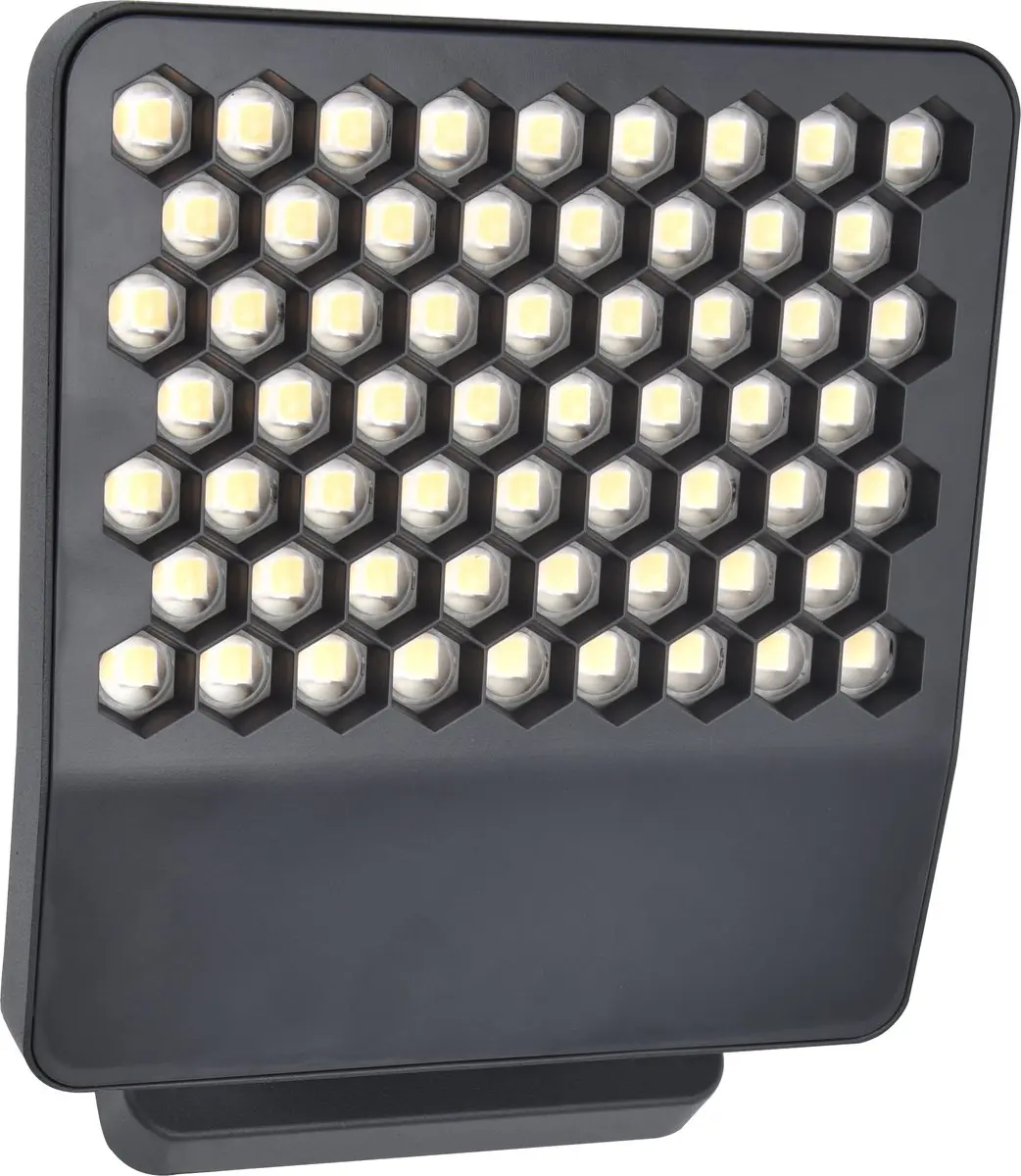 Lutec Atlantis LED Wandlamp Buiten 24W 3200Lm - Donkergrijs