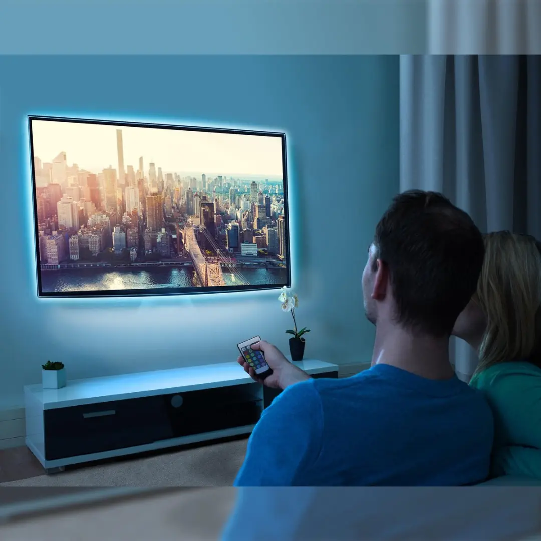 Briloner LED TV Verlichting RGB Strip 2m - USB - Afstandsbediening