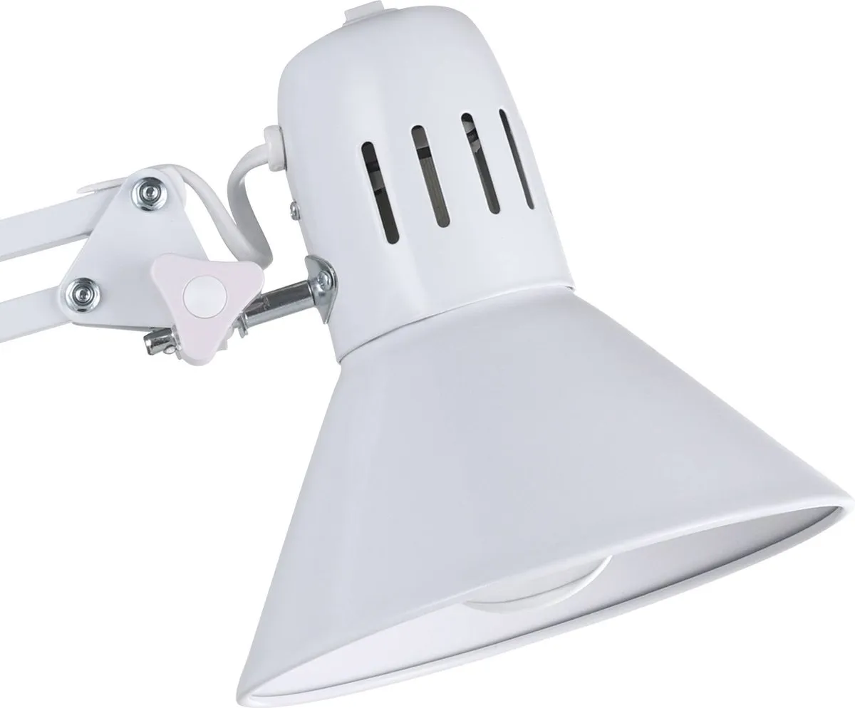 Eglo Firmo Tafellamp E27 - 73 cm - Wit Glanzend