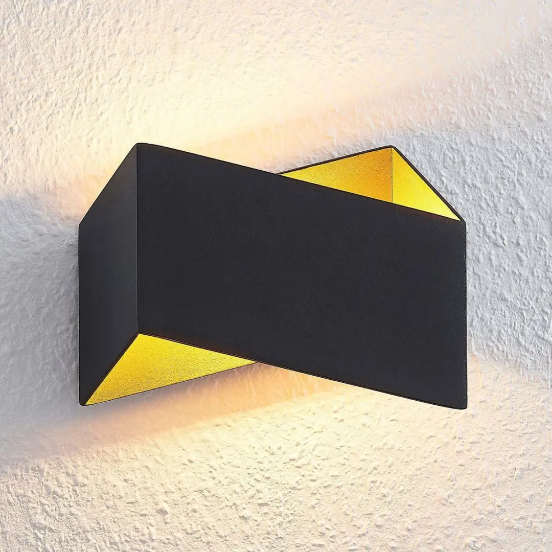 ARCCHIO Wandlamp 1 Licht G9 Zwart/Goud