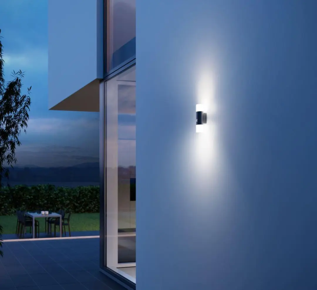 Steinel L 910 LED Sensor Buitenlamp - 2 Lichtpunten - Antraciet