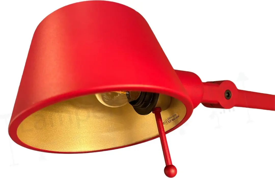 Freelight Sovrano Vloerlamp 145cm - Rood