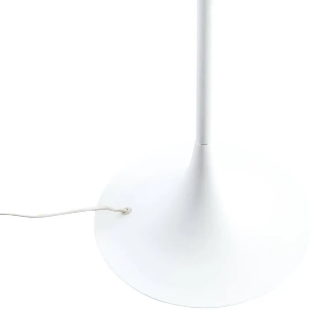 Lindby Vloerlamp IJzer Textiel 159.5cm - 1 Lichtpunt - Wit