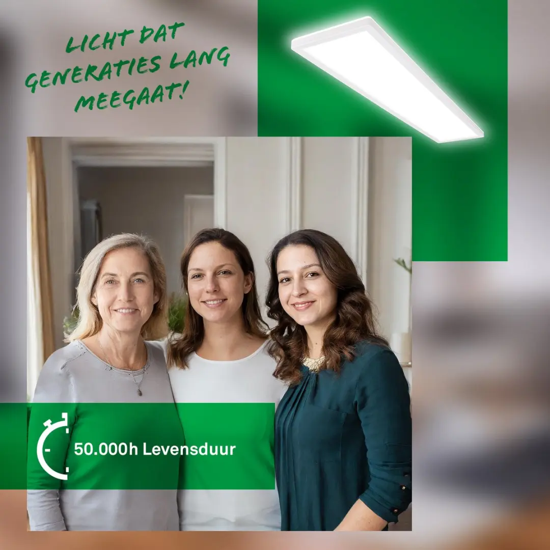 Briloner Tava A LED Plafondlamp 21W - 98cm Wit